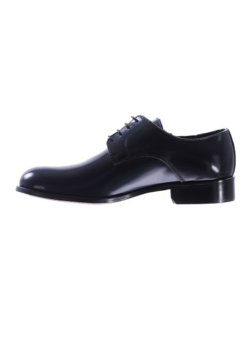 Scarpa derby in pelle spazzolata DI MELLA | GE0201BLU